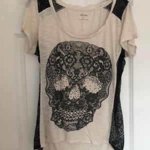 Skull Lace T-shirt